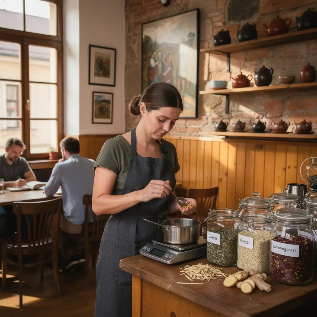 Relaxujúca atmosféra s knihou a šálkou čaju na pohodlnom kresle pri okne