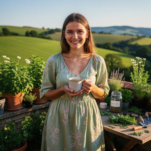 Portrét čajových listov a kvetov s jemnými detailmi na bielom pozadí.